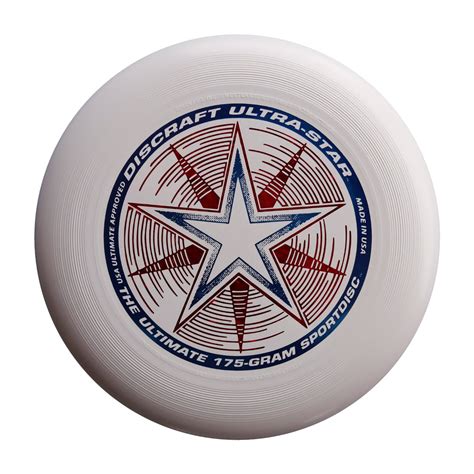 Discraft Ultra-Star Ultimate Frisbee 175 Gram Championship Sportdiscs ...