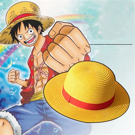 Anime-Monkey-D-Luffy-Straw-Hat-Cosplay-Cartoon-Caps-Summer-Sun-Hat ...