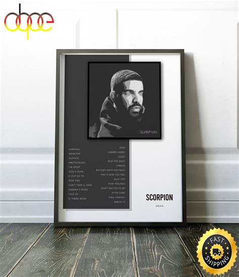 Drake Album Cover Poster Tour 2023 Canvas – Musicdope80s.com