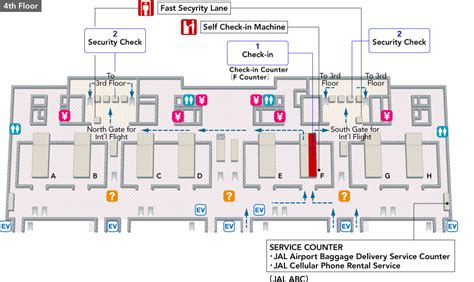 KANSAI INTERNATIONAL AIRPORT/Terminal Map (Airport Guide) - JAL ...