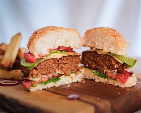 Soya Burger Patties (Vegan) | The Healthy Consultant