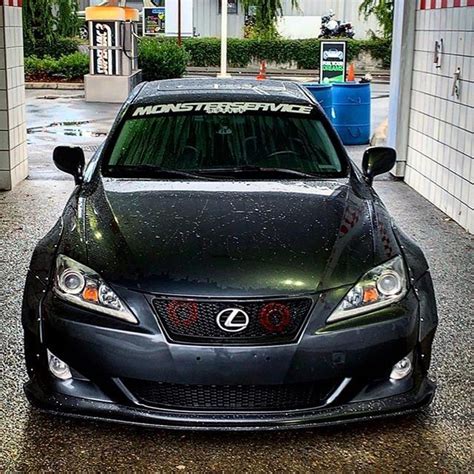 Lexus IS 350 with our wide body kit and front lip bumper. Owner: @stubs ...