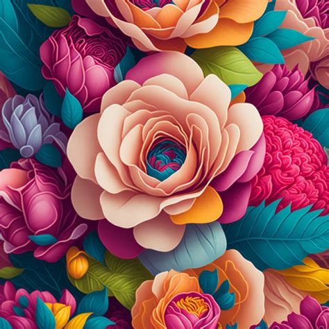 Download Ai Generated Flowers Petals Royalty-Free Stock Illustration ...