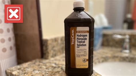 Don’t use hydrogen peroxide on wounds | verifythis.com