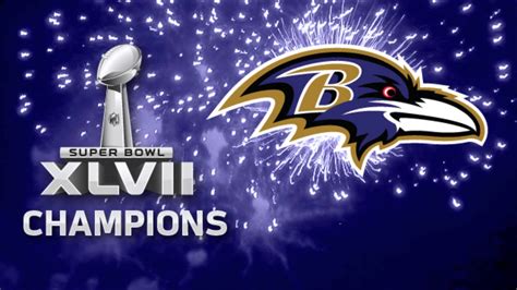 Download Baltimore Ravens Logo Super Bowl XLVII Wallpaper | Wallpapers.com