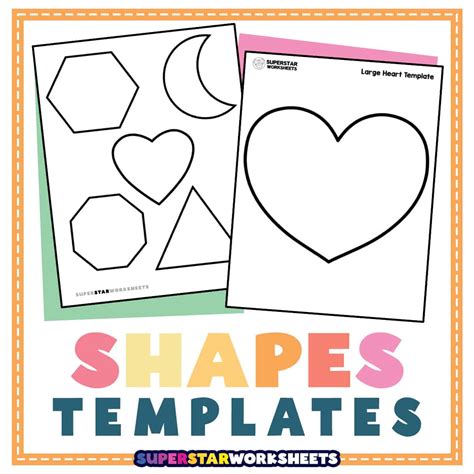 Printable Shapes Cut Out