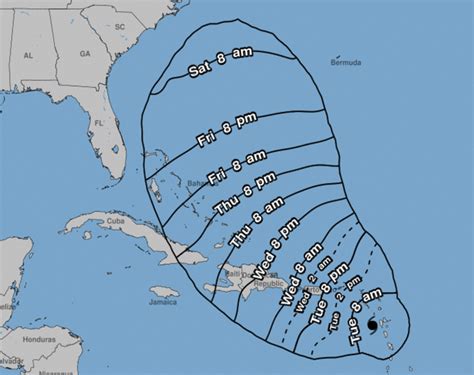 When will Hurricane Maria hit Puerto Rico? Path update, latest track ...