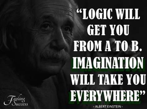 Einstein quote on imagination and logic Cool Words, Wise Words, Words ...