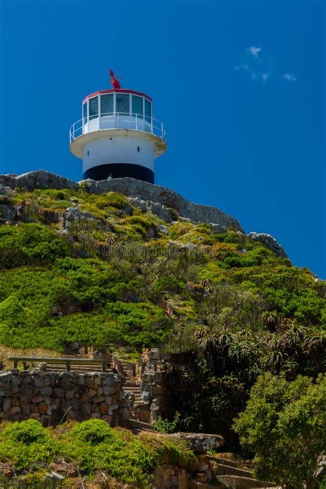 Lighthouse on Cape of Good Hope Stock Photo - Image of lighthouse ...