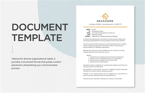 Document Template in Word, PDF, Google Docs - Download | Template.net