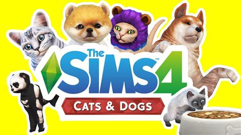 The Sims 4 Cats and Dogs | CREATE A PET!!! [ First look & Review ...