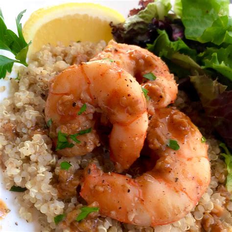 Lemon-Garlic Jumbo Shrimp Recipe | Real Momma