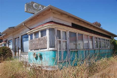 "Abandoned Diner" by socalgirl | Redbubble | Abandoned houses, Old ...