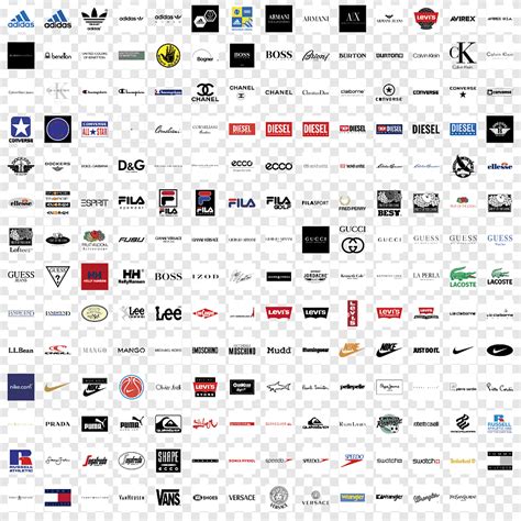 Free download | Fashion And Clothing Brand Logos icons, png | PNGEgg