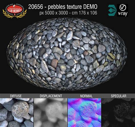 SKETCHUP TEXTURE: Great new seamless textures pebbles & gravel and maps