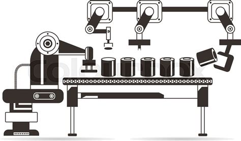 manufacturing process | Stock vector | Colourbox