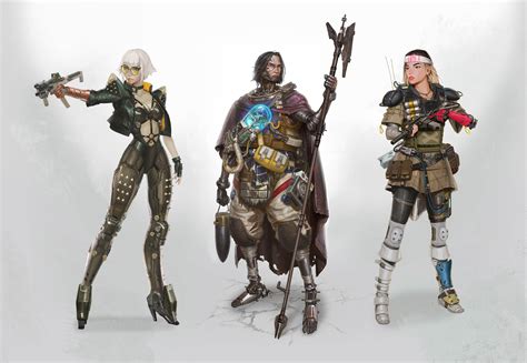 Cyberpunk Character Lineup, by Jude Smith : r/ImaginaryCyberpunk