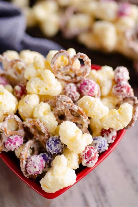 Sweet and Salty Puffcorn Snack Mix - 15 Minute Recipe