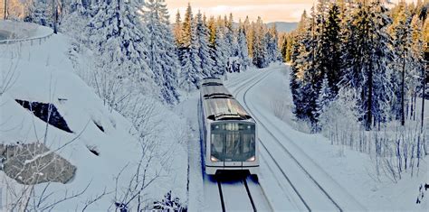 Winter in Oslo: Subway to Frognerseteren | Oslo, Winter, Winter activities