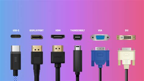 A Guide To The Different Types of Monitor Ports - Practically Networked