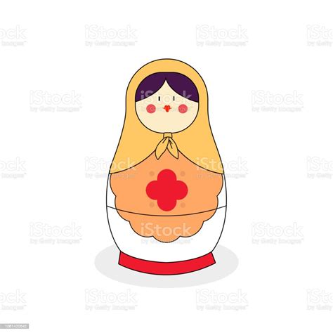 Matrioshka Vector Illustration Stock Illustration - Download Image Now ...