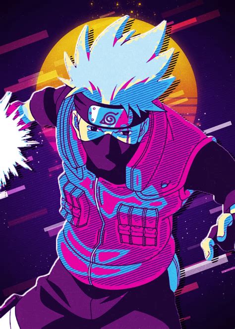 Kakashi Neon Wallpapers - Wallpaper Cave