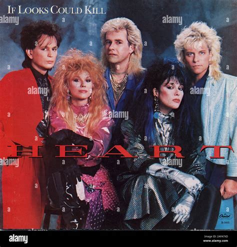 Heart - If Looks Could Kill - Vintage vinyl album cover Stock Photo - Alamy