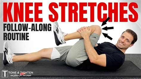 Best Stretches For Knee Pain (FOLLOW ALONG ROUTINE) - YouTube