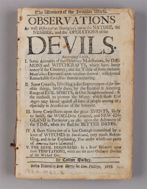 Haunting History: ‘The Salem Witch Trials, 1692’Antiques And The Arts ...