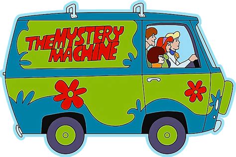 Scooby Doo Mystery Machine Clip Art