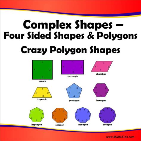 Four Sided Shapes & Polygons – Crazy Polygon Shapes