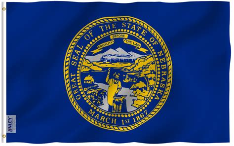 ANLEY Fly Breeze 3x5 Foot Nebraska State Flag - Vivid Color and UV Fade ...