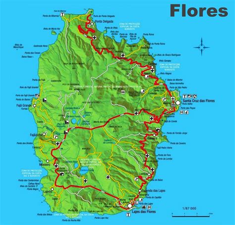 Flores Island Map - Ontheworldmap.com