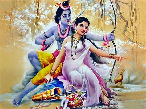 Ram Sita Painting HD Wallpapers Download | God Wallpaper Photos