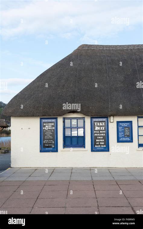 The Start Bay Inn at Torcross Devon UK Stock Photo - Alamy