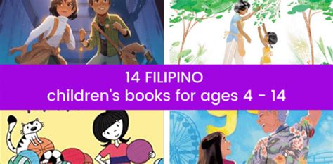 14 Filipino children's books for ages 4 - 14