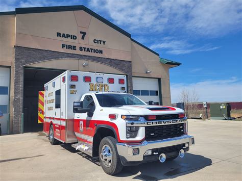 Rapid City (SD) Fire Department Welcomes New Ambulance