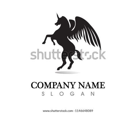 Pegasus Vector Logo Template Vector Illustration Stock Vector (Royalty ...