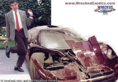 TV's Mr. Bean crashes his supercar | syracuse.com