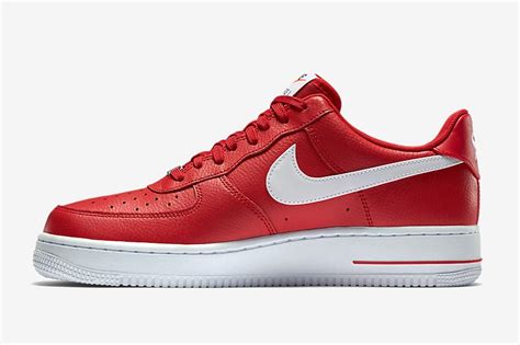 Nike Air Force 1 Low University Red White - Sneaker Bar Detroit