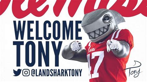 Ole Miss introduces new mascot 'Landshark Tony' - al.com