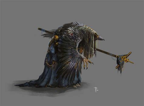 Bird Person, Jens Kuczwara on ArtStation at https://www.artstation.com ...