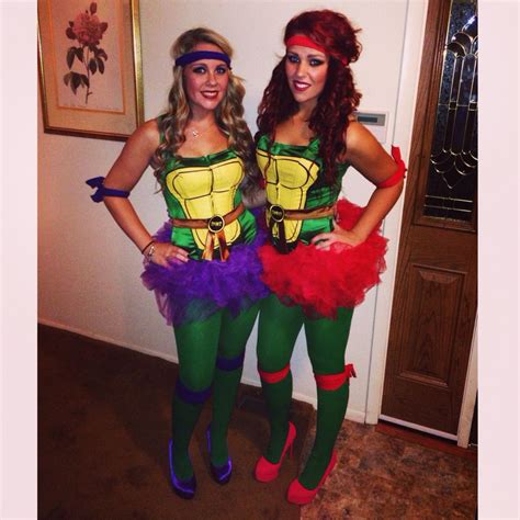 tmnt teenage mutant ninja turtle women's costume tutu sister costume ...