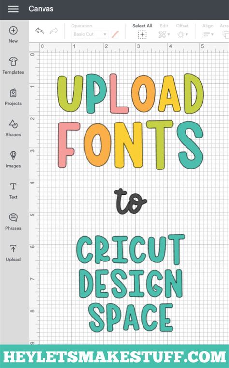 How to Upload Fonts to Cricut Design Space From Dafont - Scotto Whoreat