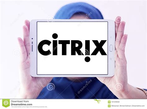 Citrix Systems logo editorial image. Image of emblem - 101249450