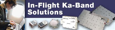 Ka-Band In Flight Communication Solutions - Narda-MITEQ