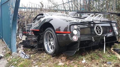 Pagani Zonda Crash - Tony Fowkes Automobiles