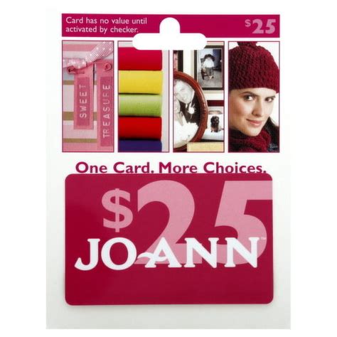 Joann Gift Card, $25