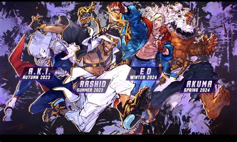 These are the Street Fighter 6 characters so far... - GEARRICE