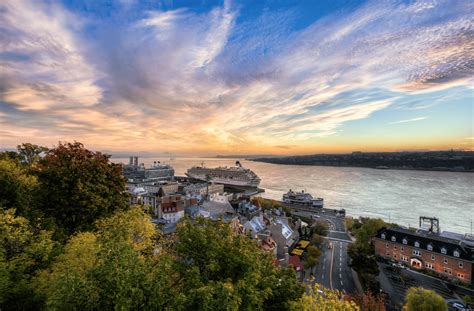 Creative Edit | Sunrise Over The Saint Lawrence River